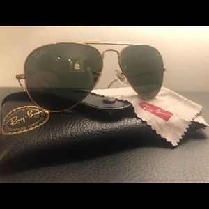 Ray Ban Aviator Women’s Sun Glasses